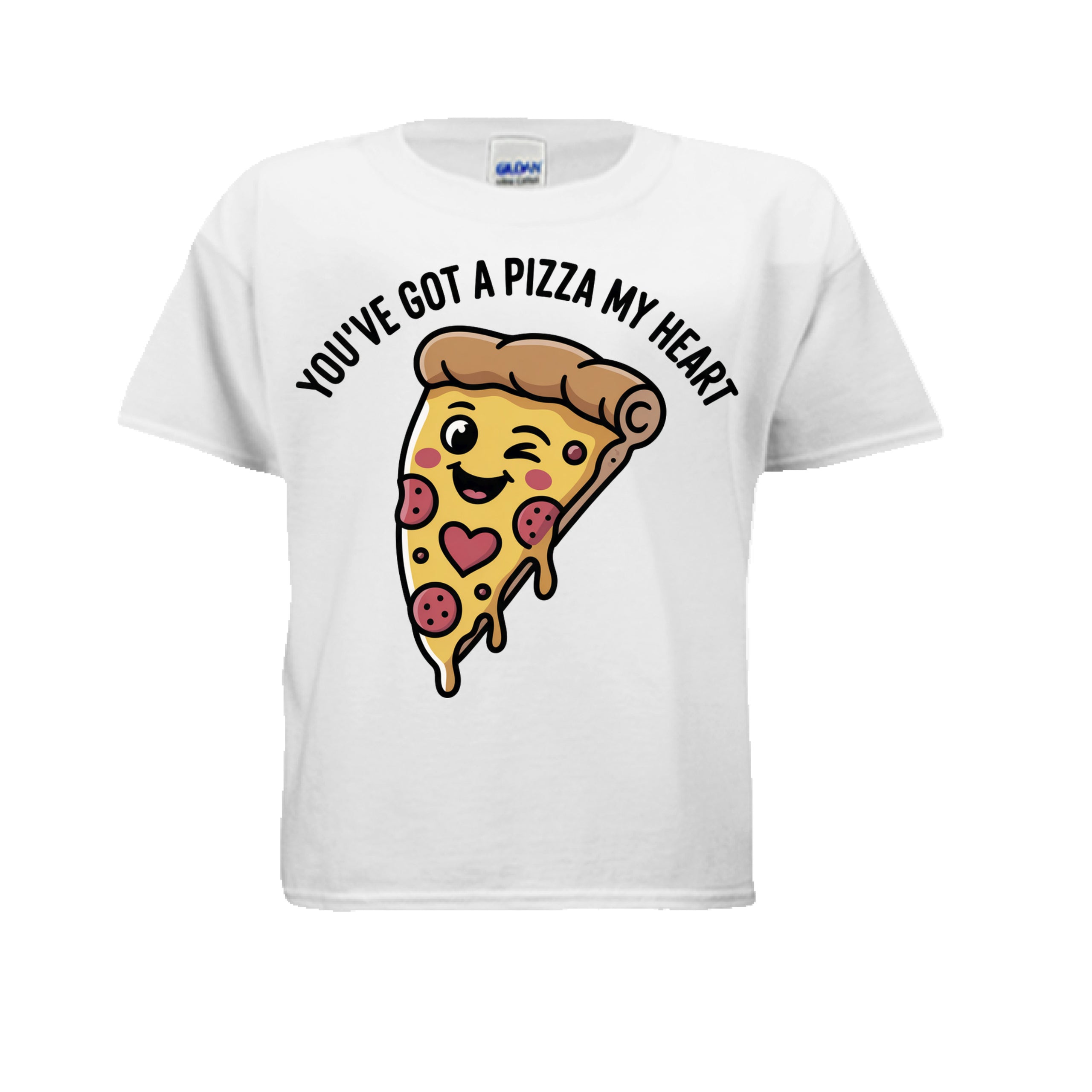 Pizza my Heart Valentines Day Child T-Shirt