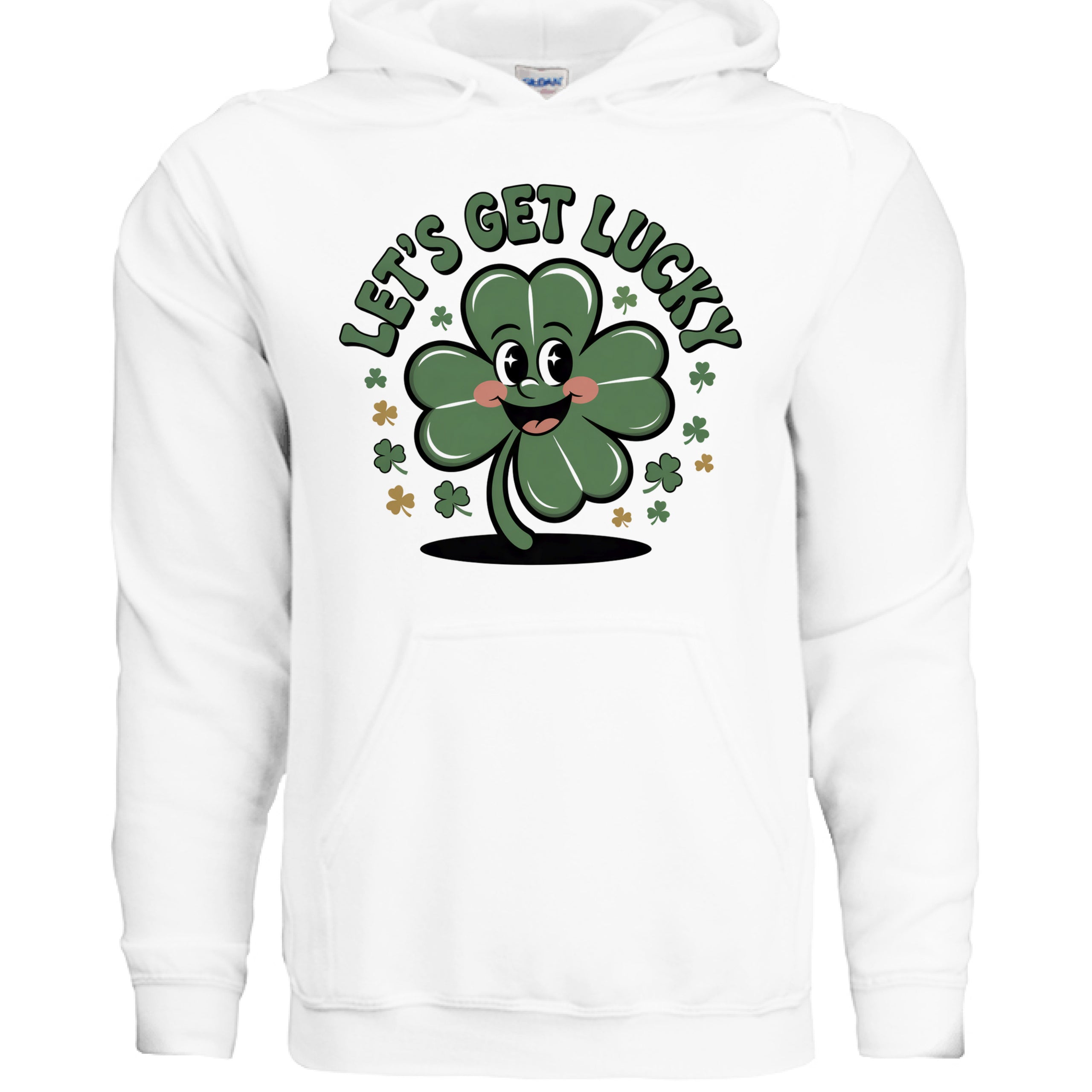 Lets Get Lucky St. Patrick's Day Unisex Hooded Sweatshirt