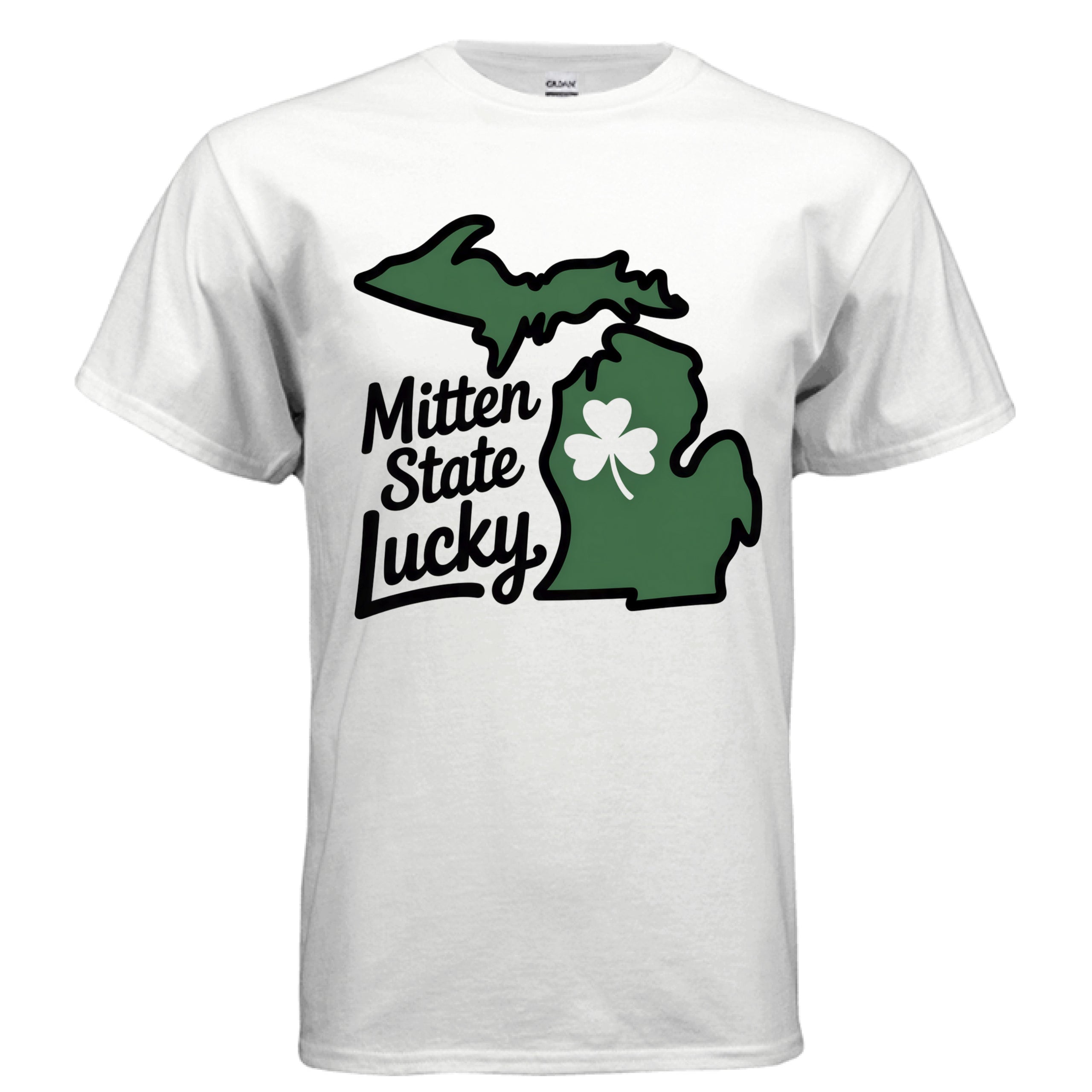 Mitten State Lucky St. Patrick's Day Unisex T-Shirt