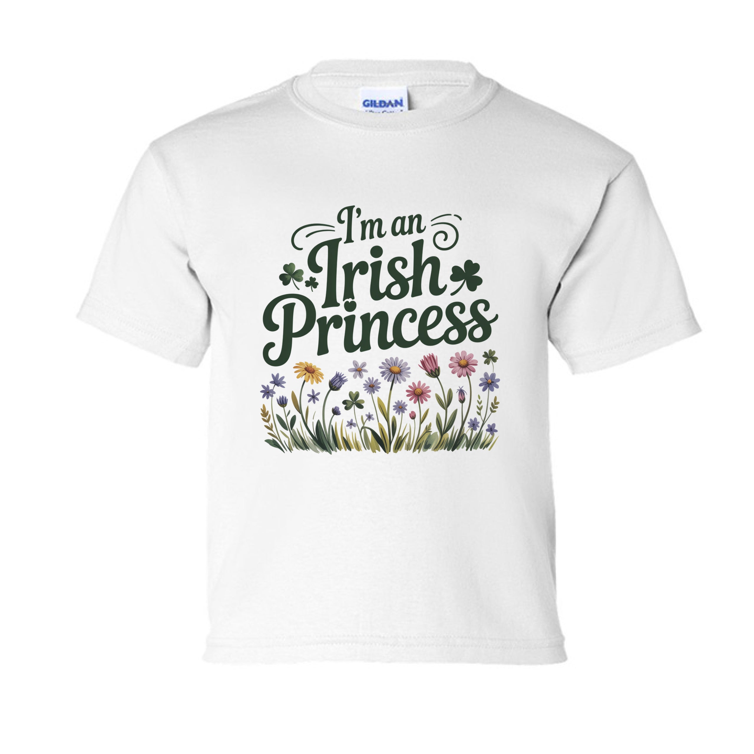 Irish Princess  Kid-Friendly St. Patrick's Day T-Shirt