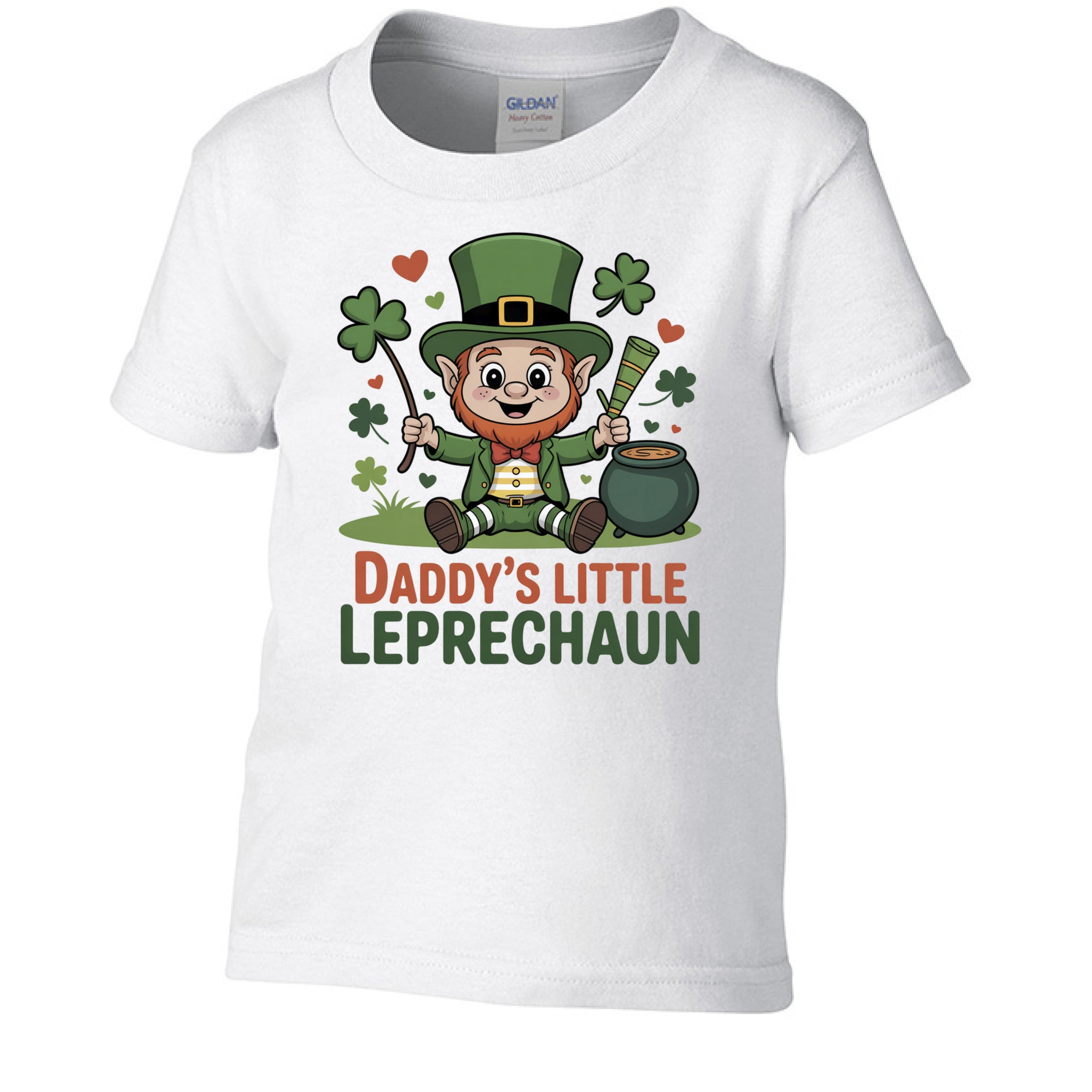 Daddy's Little Leprechaun St. Patrick's Day Toddler T-Shirt