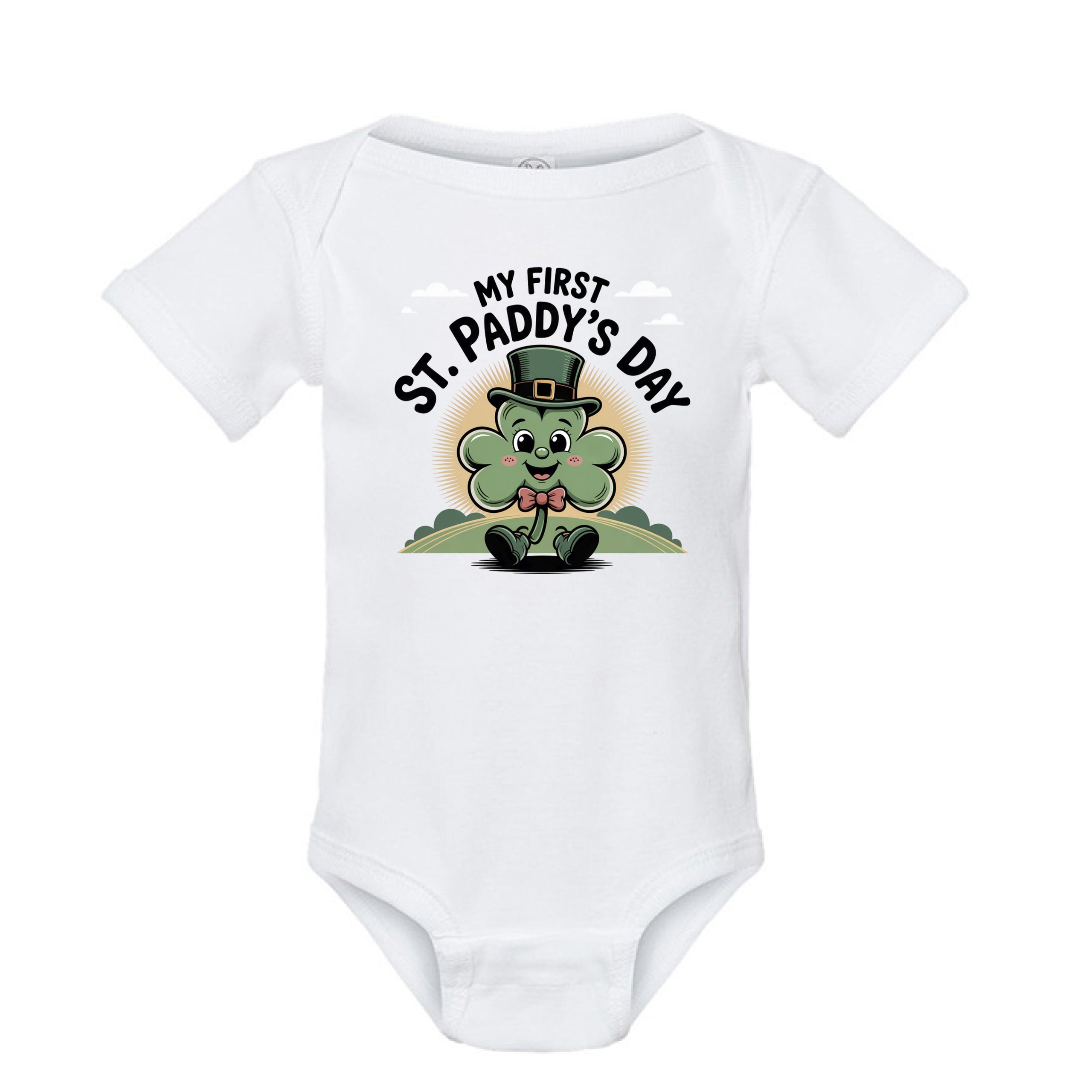 My First St. Paddy's Day St. Patrick's Day Baby Onesie