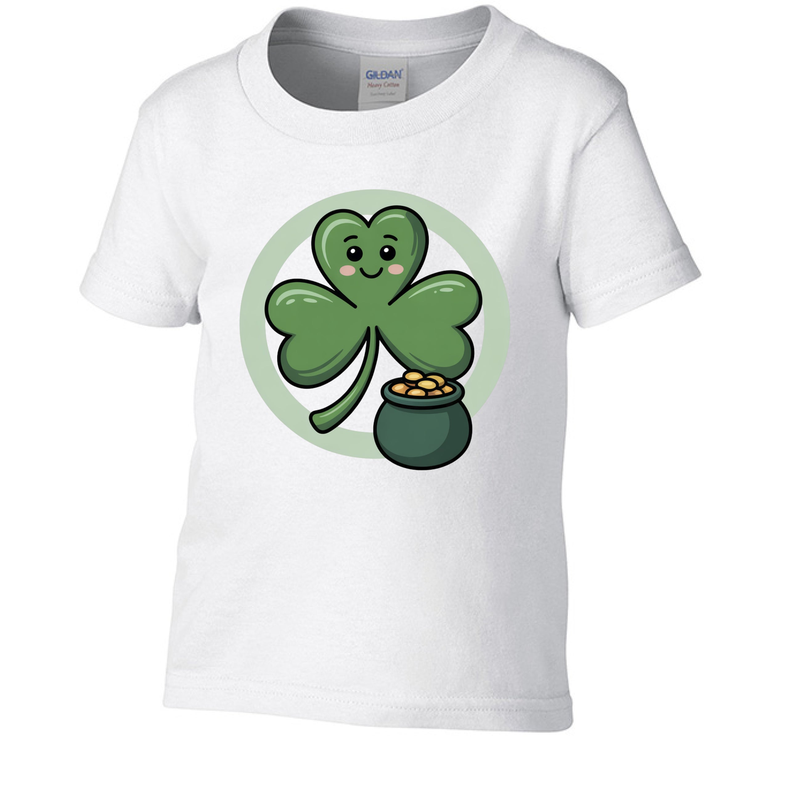 Clover and Pot of Gold St. Patrick's Day Toddler T-Shirt