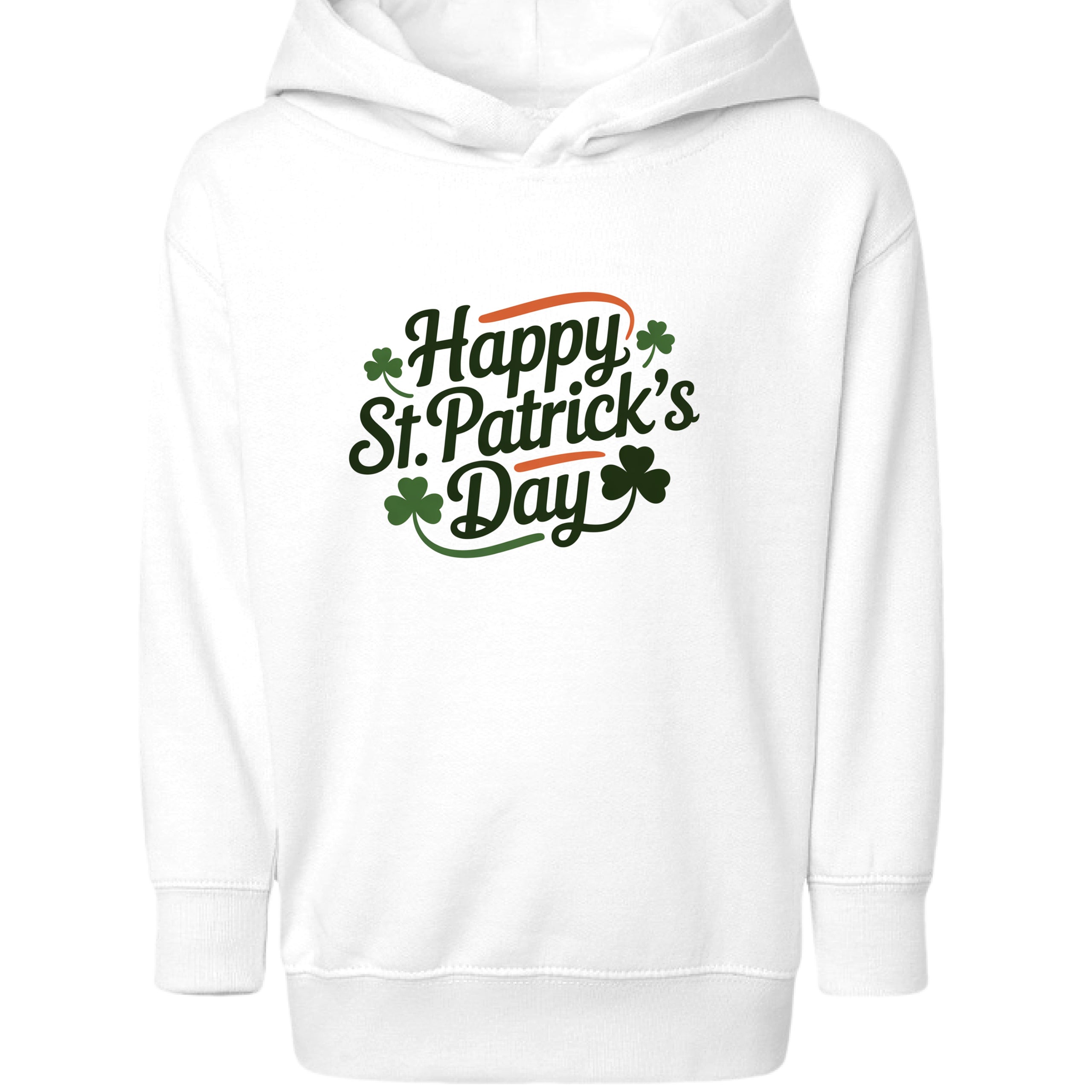 Happy St. Patrick's Day Toddler Hooded Sweatshirt