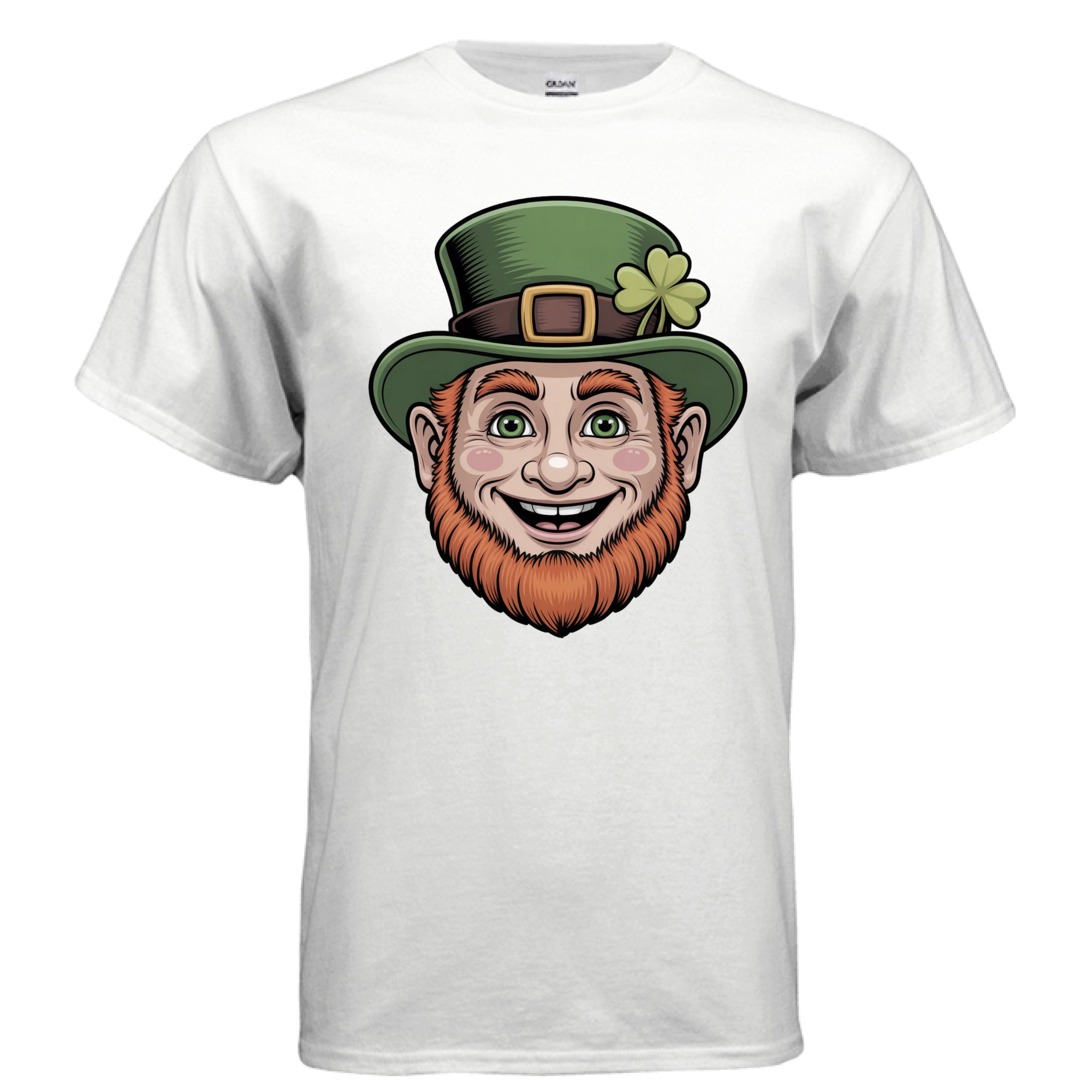 Leprechaun Face Unisex St. Patrick's Day T-Shirt